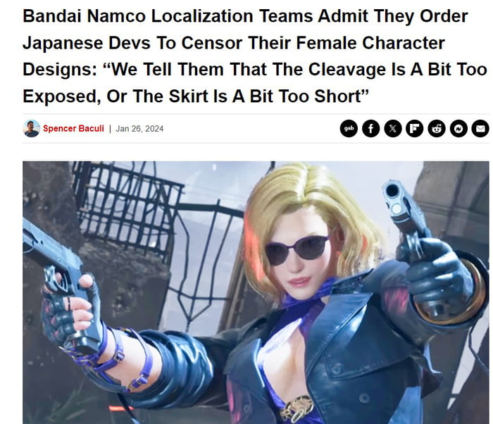 Death by 1000 cuts would be too good for localizers - 9GAG