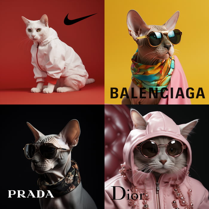 Cats & brands 9GAG