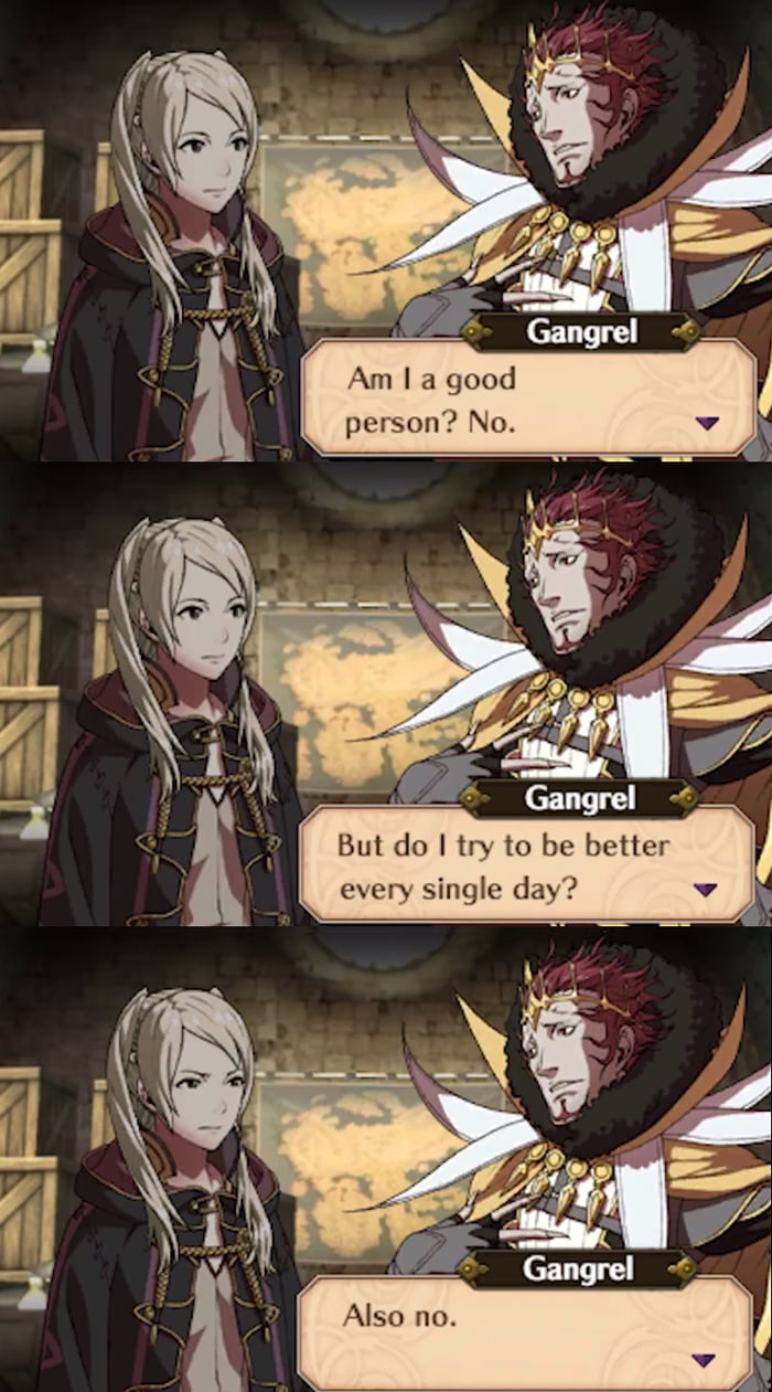 When Gangrel Is Relatable Fire Emblem Awekening 9GAG