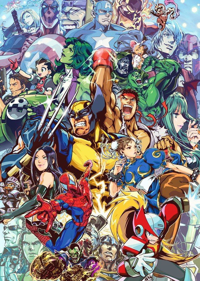 Marvel Vs Capcom Wallpaper For Those Excited About Infinity 9gag