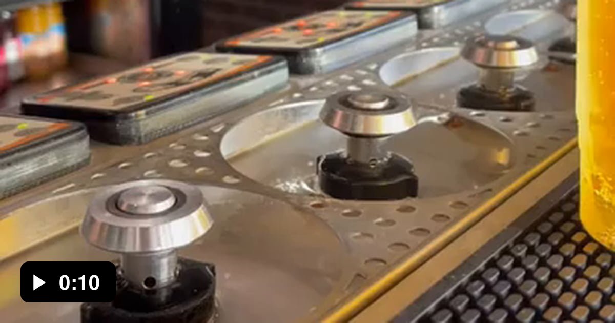 Cup that fills from the bottom to reduce foam 9GAG