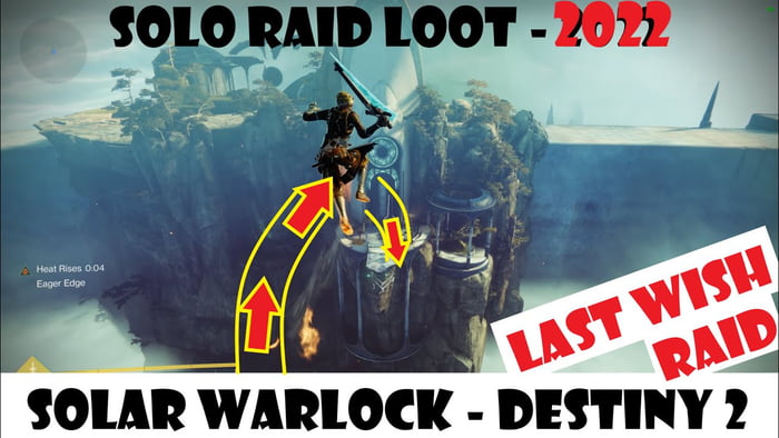 Jumping The Gap With A Solar Warlock For Free Solo Raid Loot Destiny