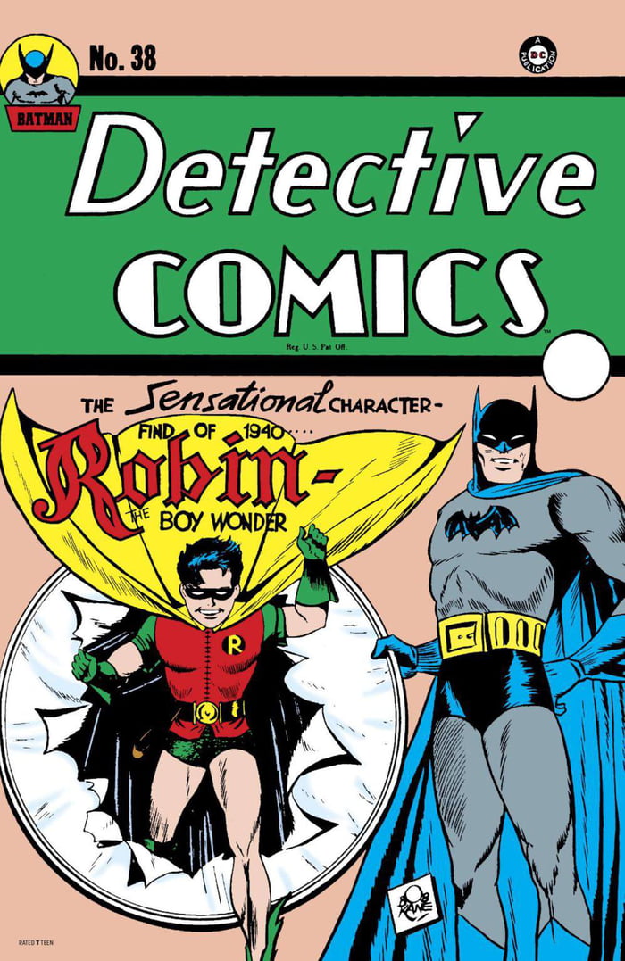 Robin (Dick Grayson) first appeared 82 years ago today! - 9GAG