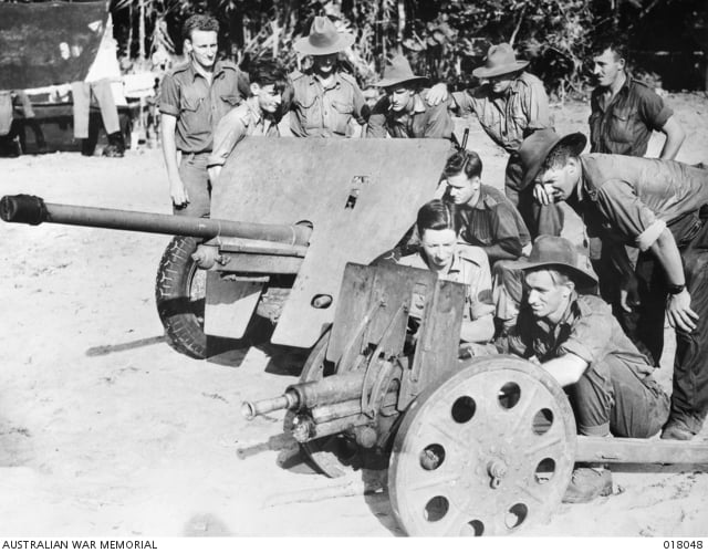 Bougainville Campaign. 2 February 1945. Australian infantrymen of the ...