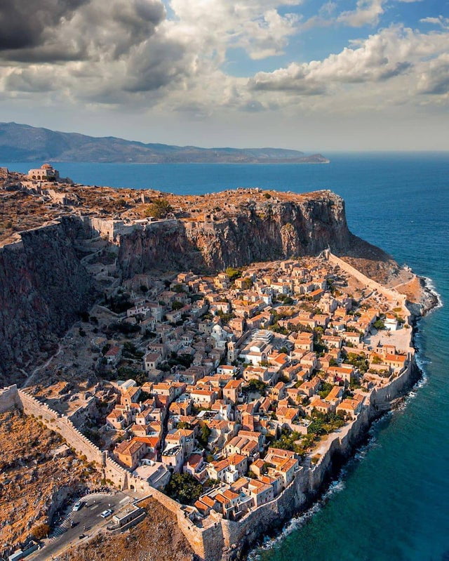 Monemvasia, southeastern Peloponnese, Greece. - 9GAG