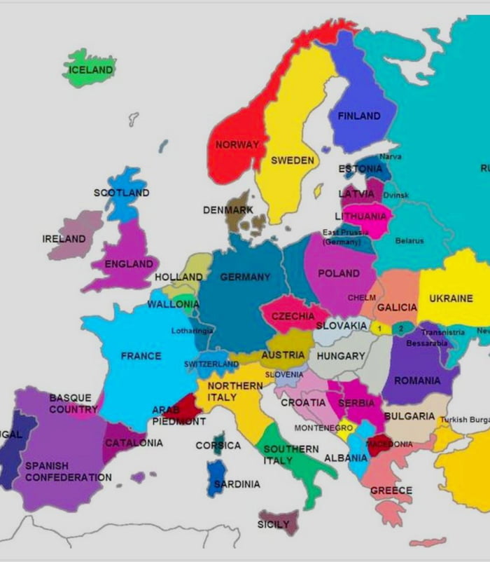 Europe in 2035 according to Russia - 9GAG