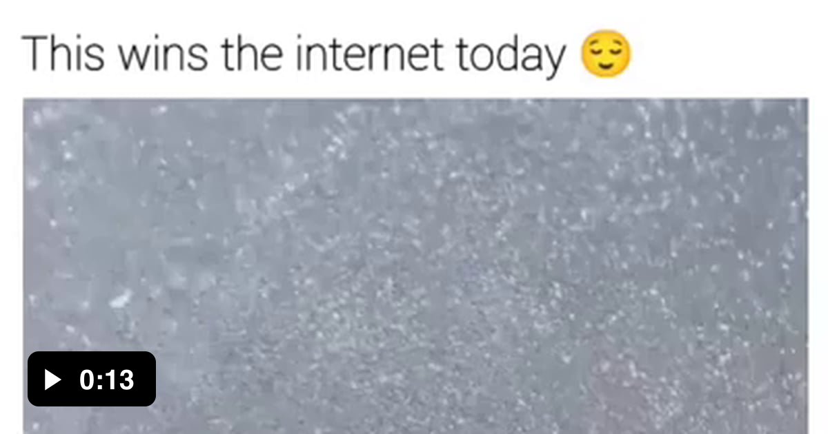 This breaking is so satisfying - 9GAG