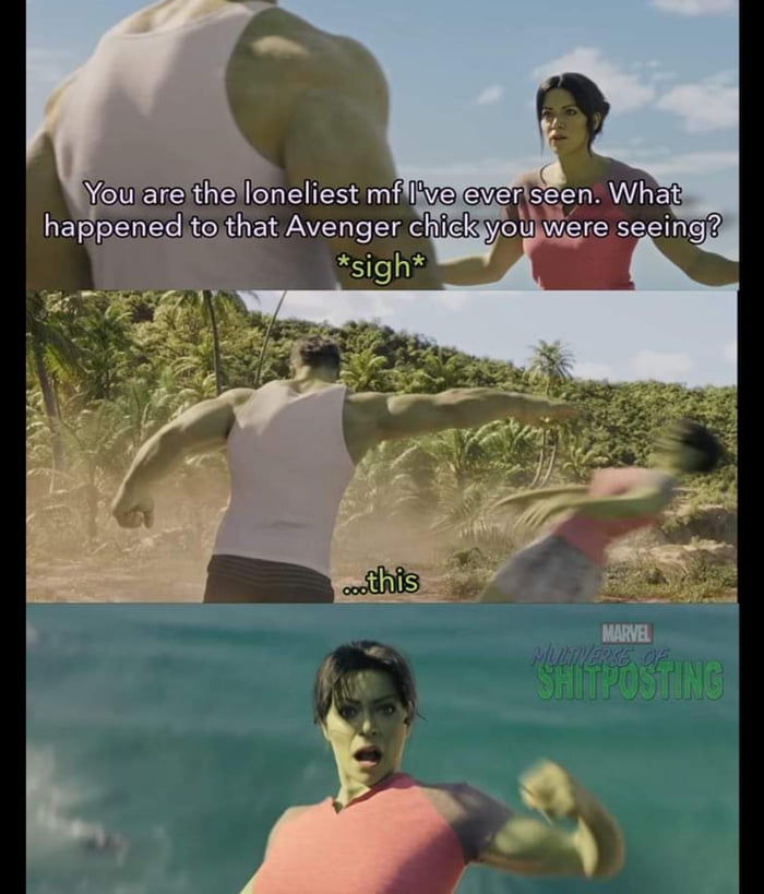 Hulk push - 9GAG