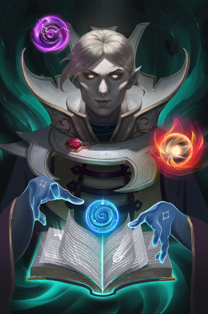 Here are some Invoker art : D Enjoy - 9GAG