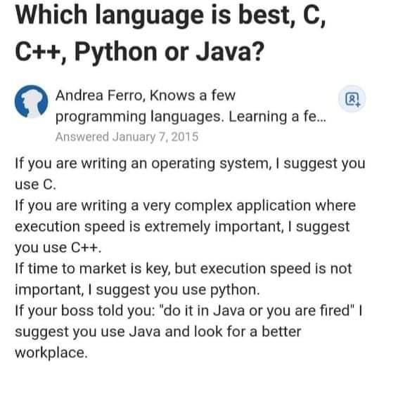 Java is the best - 9GAG