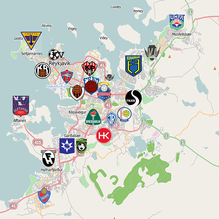 Lundey Island Fortnite Football Teams Based In Reykjavik And Surrounding Municipalities From The Top 3 Leagues Of Iceland 9gag