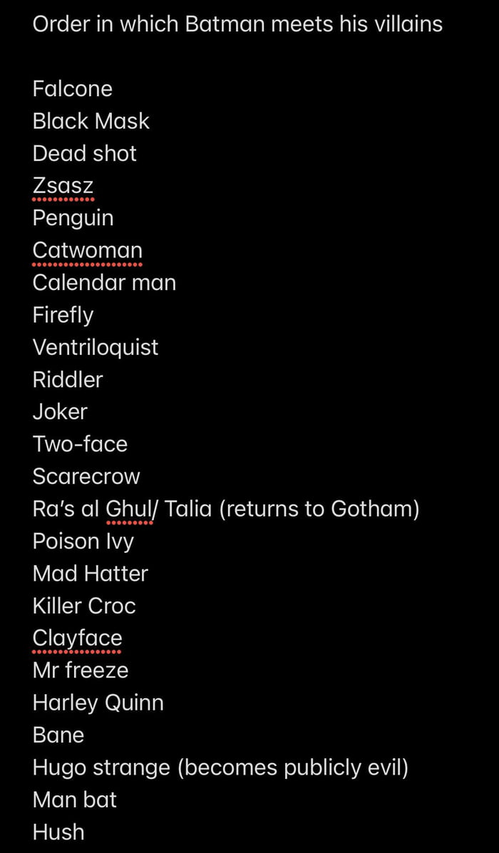 timeline-of-when-batman-would-most-likely-first-meet-his-villains-9gag
