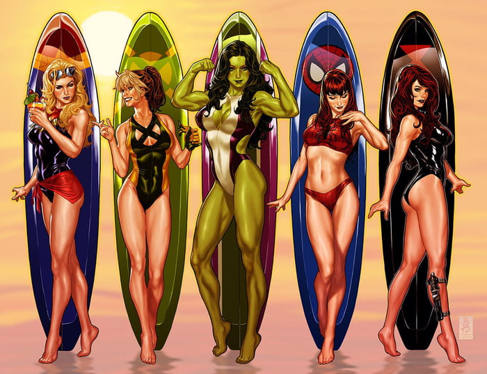 Marvel Swimsuit Edition 9gag 5465