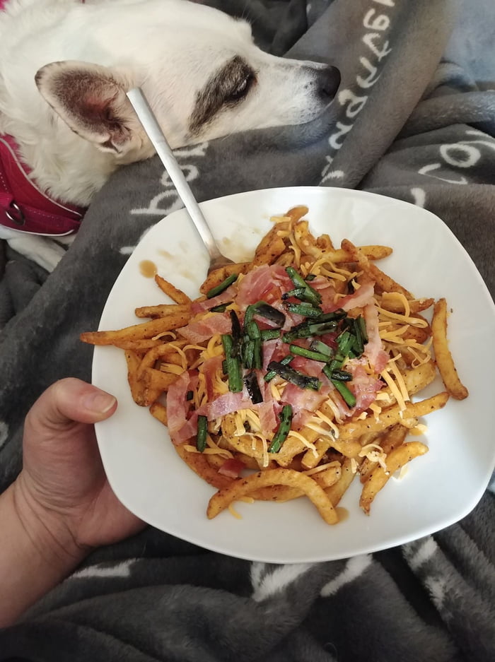 Baconator Poutine with grilled jalapenos 9GAG