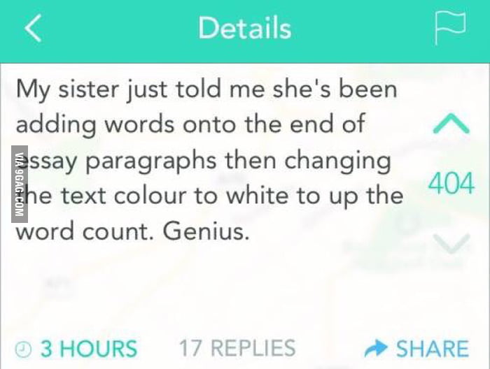 I'm going to leave this here for you guys - 9GAG