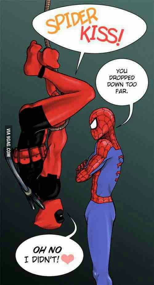 Deadpool KIss 9GAG