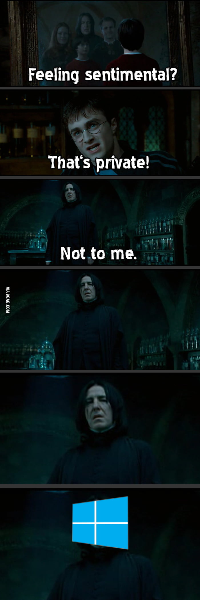 In regards of Microsoft's new EULA on Windows 10 - 9GAG