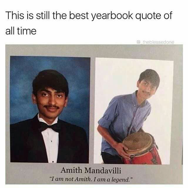Best yearbook quote ever - 9GAG