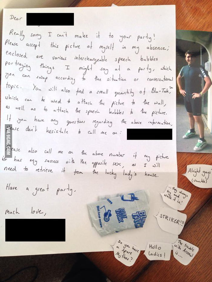 How to decline an invitation with style - 9GAG