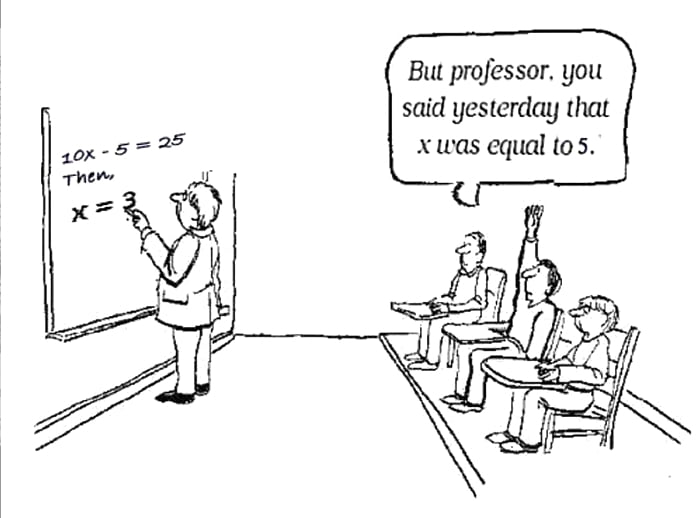 I ask this question every day in math class - 9GAG
