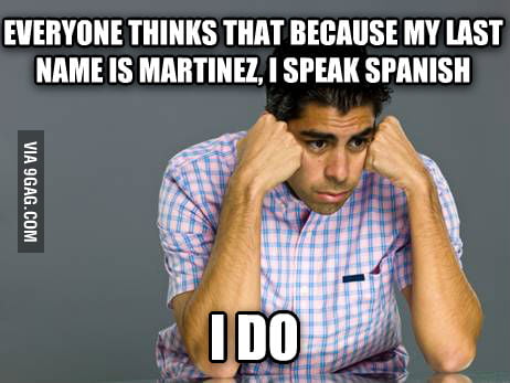 I've been getting mail in Spanish recently. - 9GAG