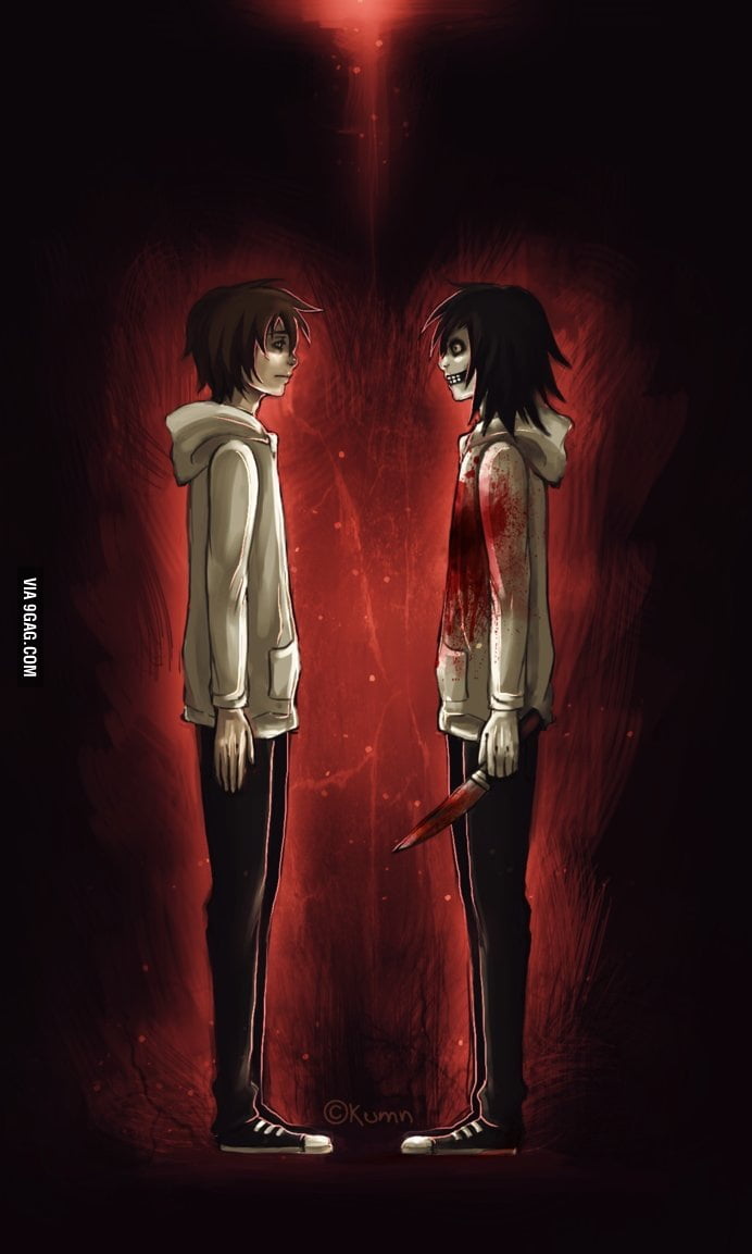 Jeff the Killer is real - 9GAG