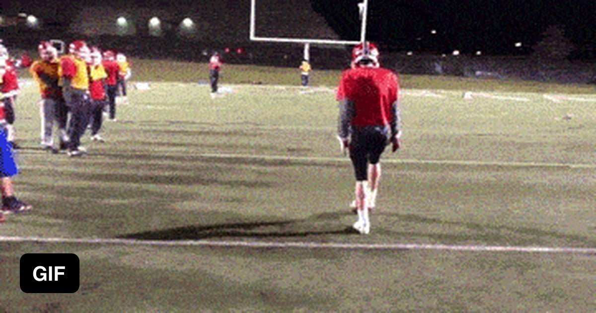 High School Football Field Goal Trick Kick 9GAG