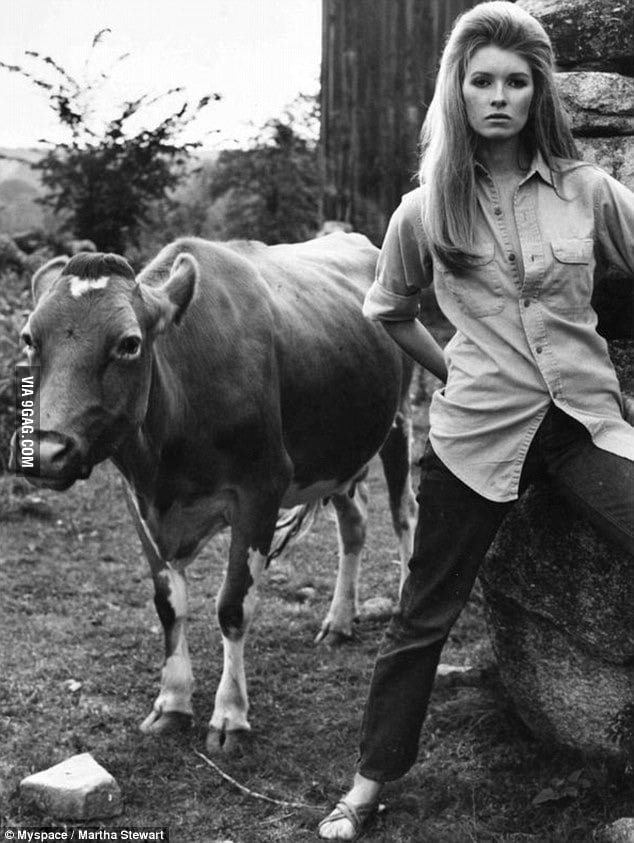 A young Martha Stewart - 9GAG