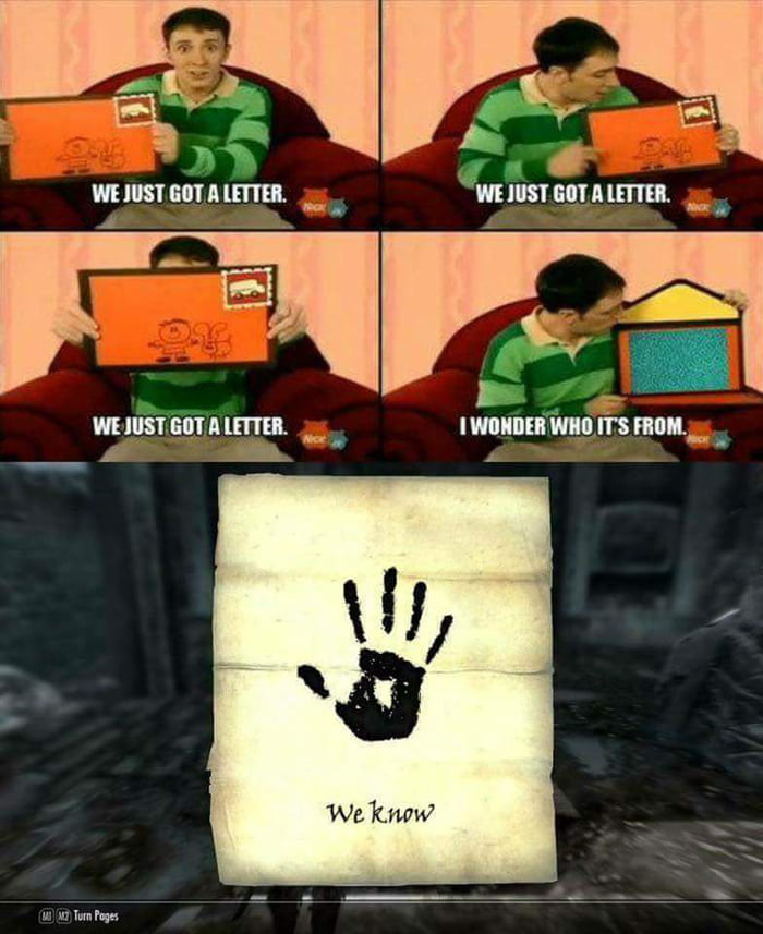 We Just Got A Letter Meme