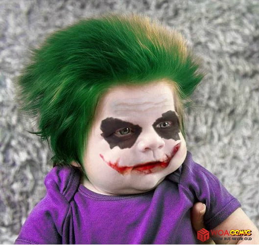 The joker hot sale baby costume