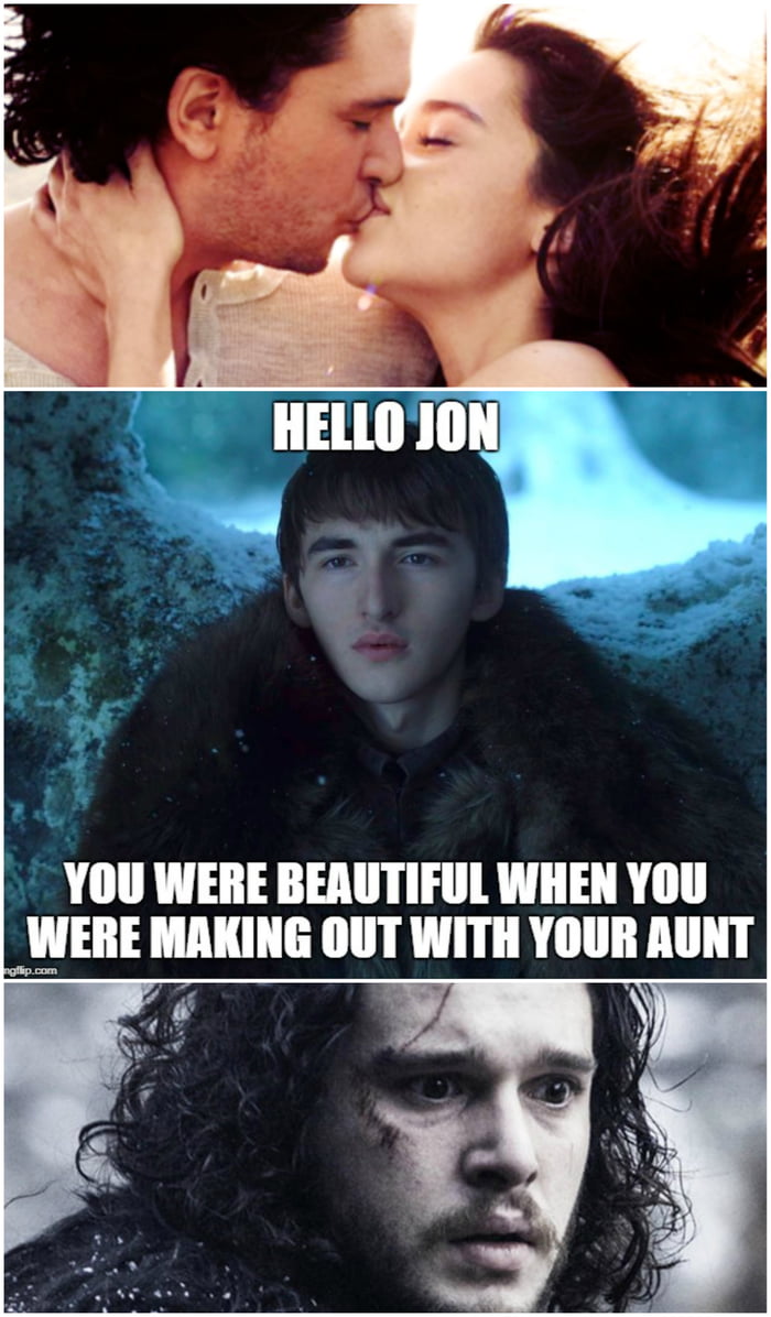 When Jon Meets Bran 9gag 