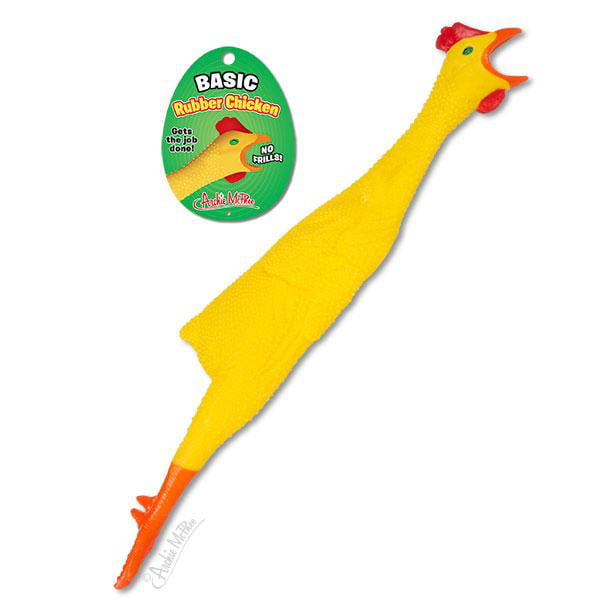 The Rubber Chicken is a traditional novelty item, but why? What is it