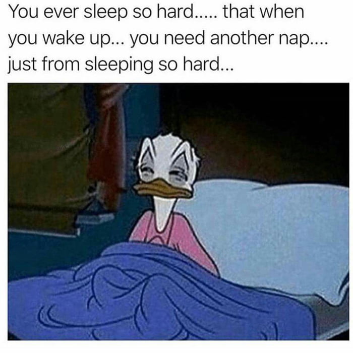 Have you ever slept this hard? - 9GAG