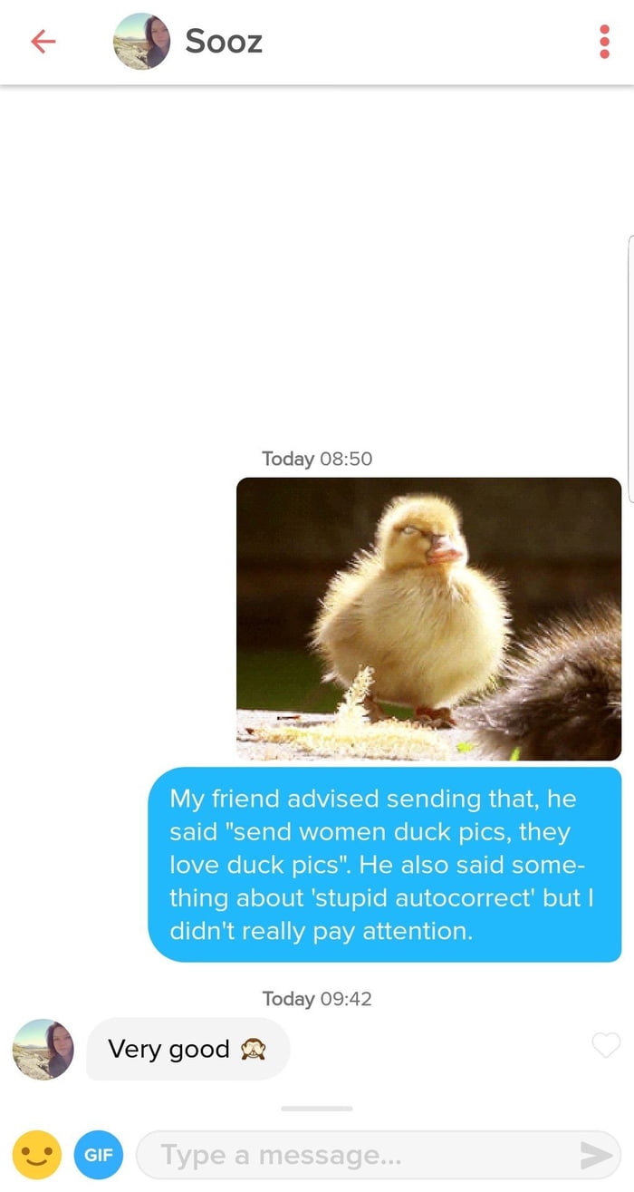 2,621 points * 34 comments - Women love duck pics - 9GAG has the best funny...