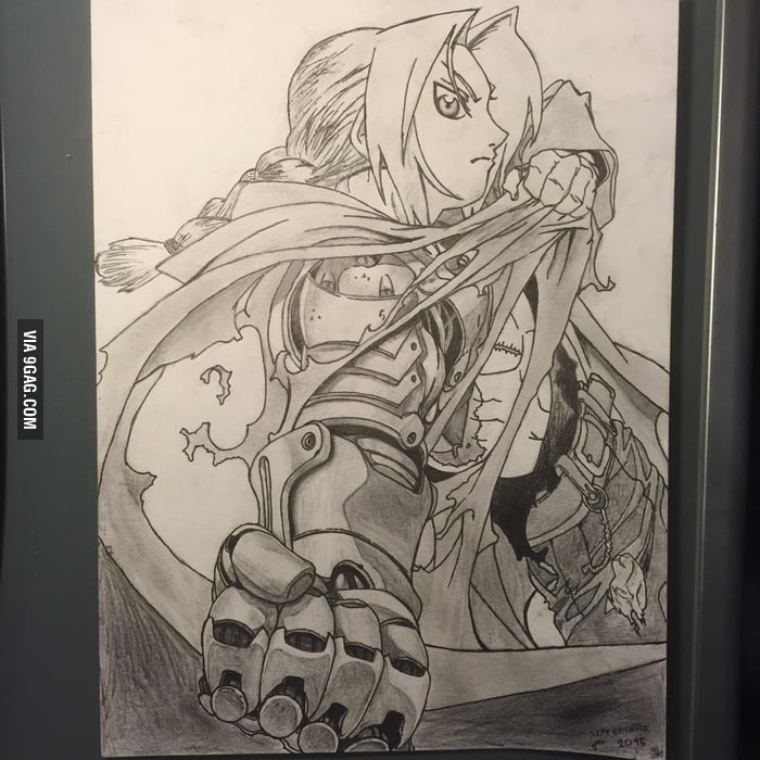 So, this is my first serious drawing... What do you guys think? - 9GAG