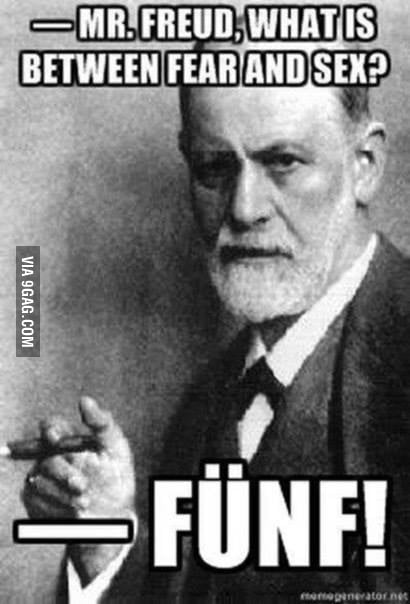 Mr Freud What Is Between Fear And Sex 9gag