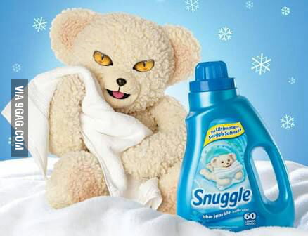 laundry detergent teddy bear