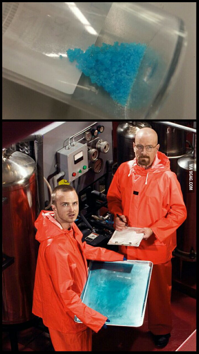 I was asked to analyse this in the lab the other day. 9GAG