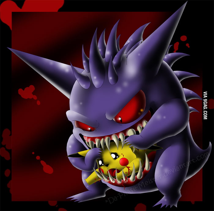 Gigantamax Gengar and Donuts! - 9GAG