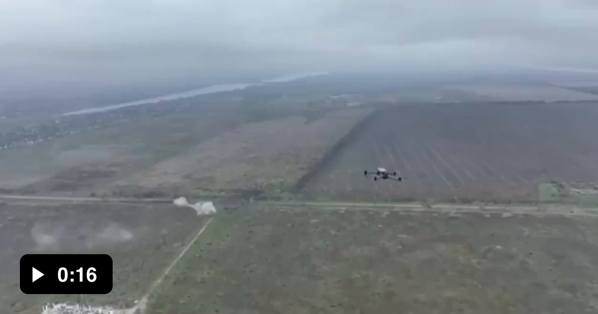 Propably First Recorded Drone Battle. Not Mine. Recorded From Ukrainian ...