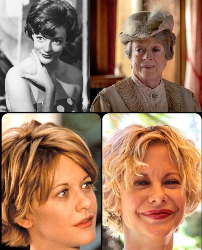 Aging Naturally Maggie Smith Vs Botox Meg Ryan Gag