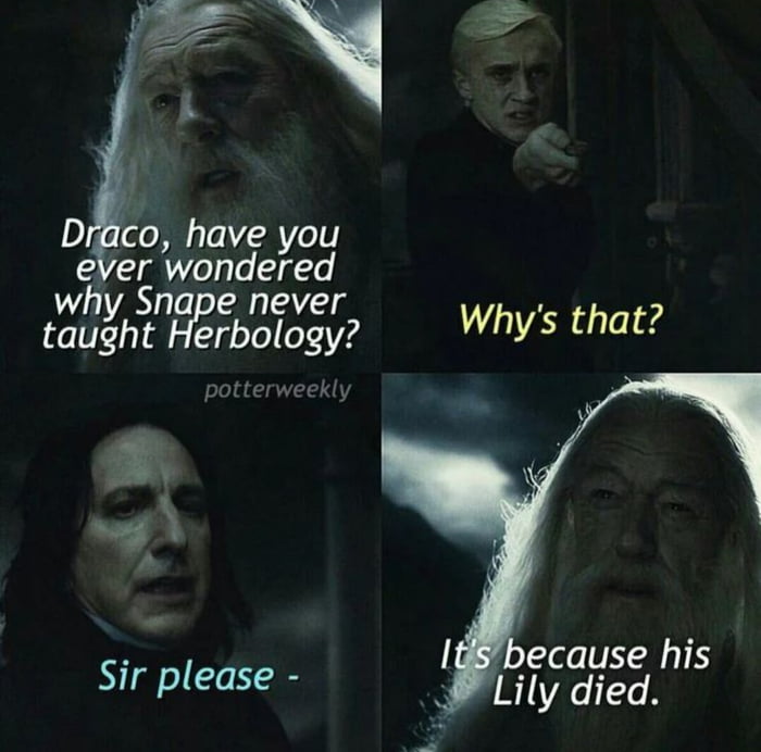 And that's why Snape kills Dumbledore (page 596) - 9GAG