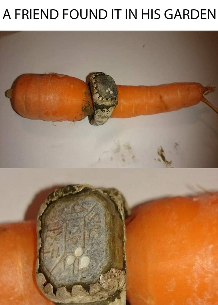 Ring On The Carrot 9gag