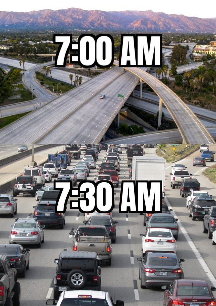 Morning Traffic - 9GAG