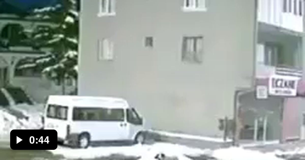 Early morning on 6th February 2023 in Eastern Turkey a howling dog