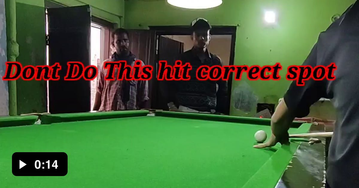 Perfect Back spin to Pot Black And striker 9GAG