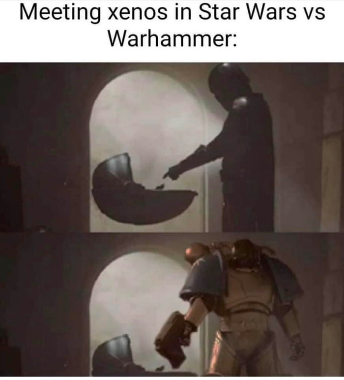 Burn the heretic kill the mutant purge the xenos 9GAG