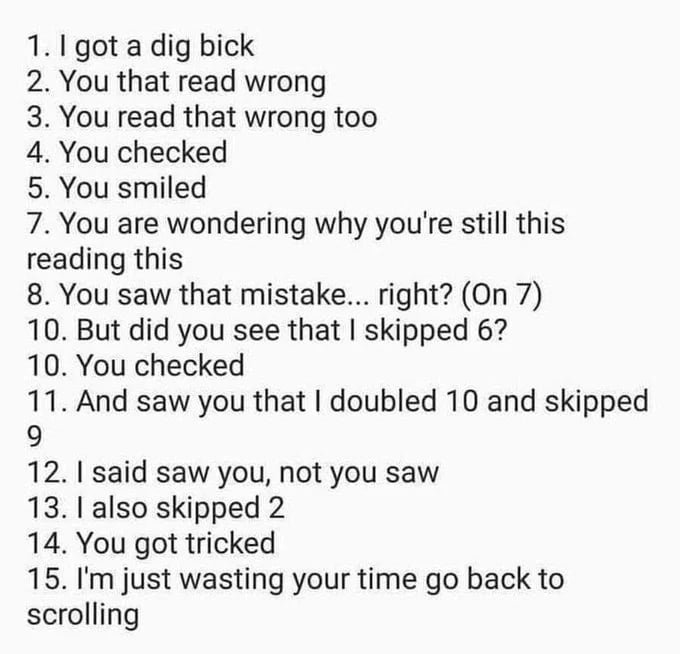 16. repeat forever - 9GAG