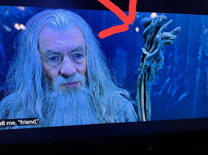 Gandalf keeps his pipe in his staff. - 9GAG