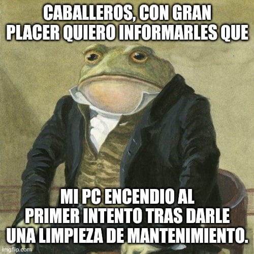 Hay que seguir las enseñanzas del Mechanicus rezad al dios máquina y